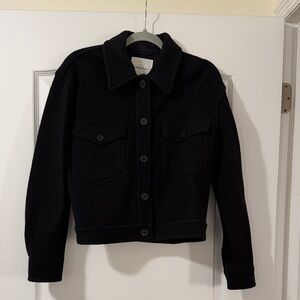 Aritzia Wilfred Free cropped Ganna Jacket Small